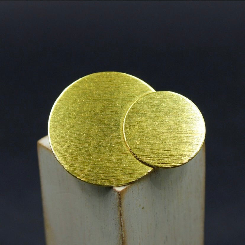 Gold plated ECLIPSE ring - Design with character