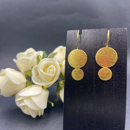 JUPITER earrings gold plated