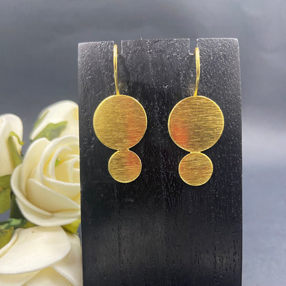 JUPITER earrings gold plated