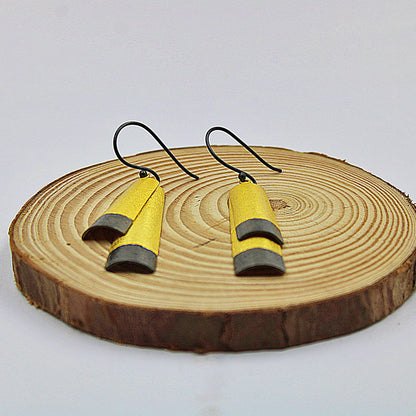 SAQQARA gold plated earrings - Design with character